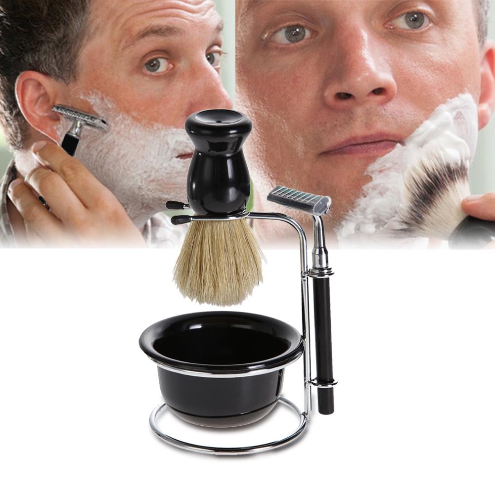 Professional Badger Hair Shaving Brush Black Bowl Stainless Steel Stand, 501 Original
Professional Badger Hair Shaving Brush Black Bowl Stainless Steel Stand, 501 Original