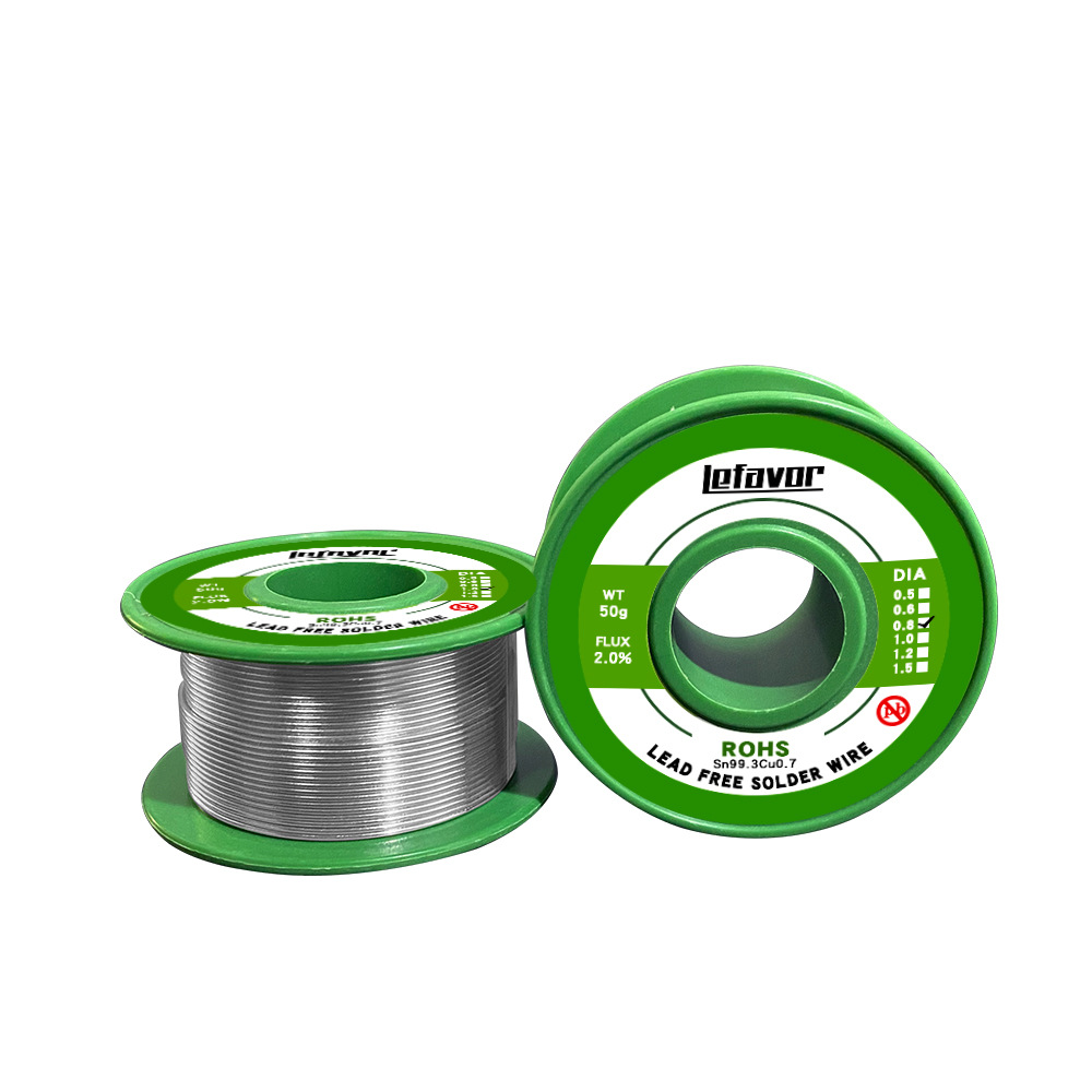Solder Wire Roll Low Melting Point Soldering Iron Lead-free Tin Wire Cord, 0.8mm, 501 Original
Solder Wire Roll Low Melting Point Soldering Iron Lead-free Tin Wire Cord, 0.8mm, 501 Original