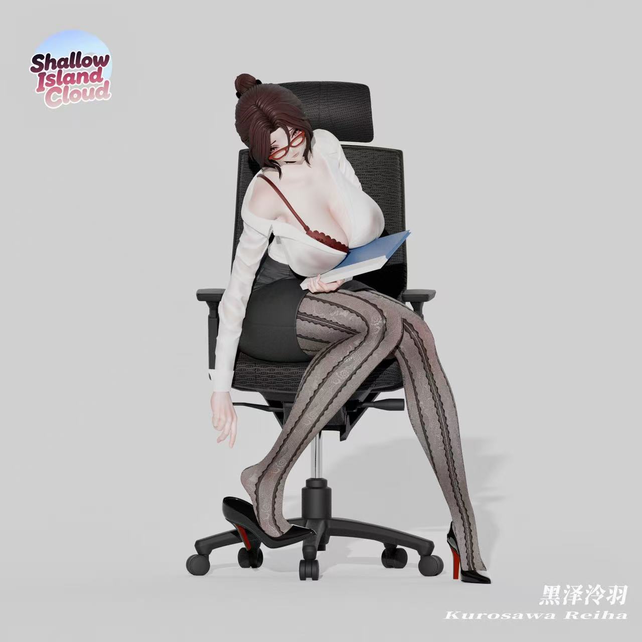 Shallow Island Cloud Studio - Office Lady Series Kiara Kurozawa 1/6 Scale Statue (Licensed)-