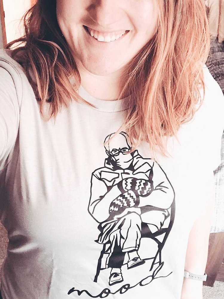 Bestdealfriday Bernie Mood Epidemic Graphic Tee