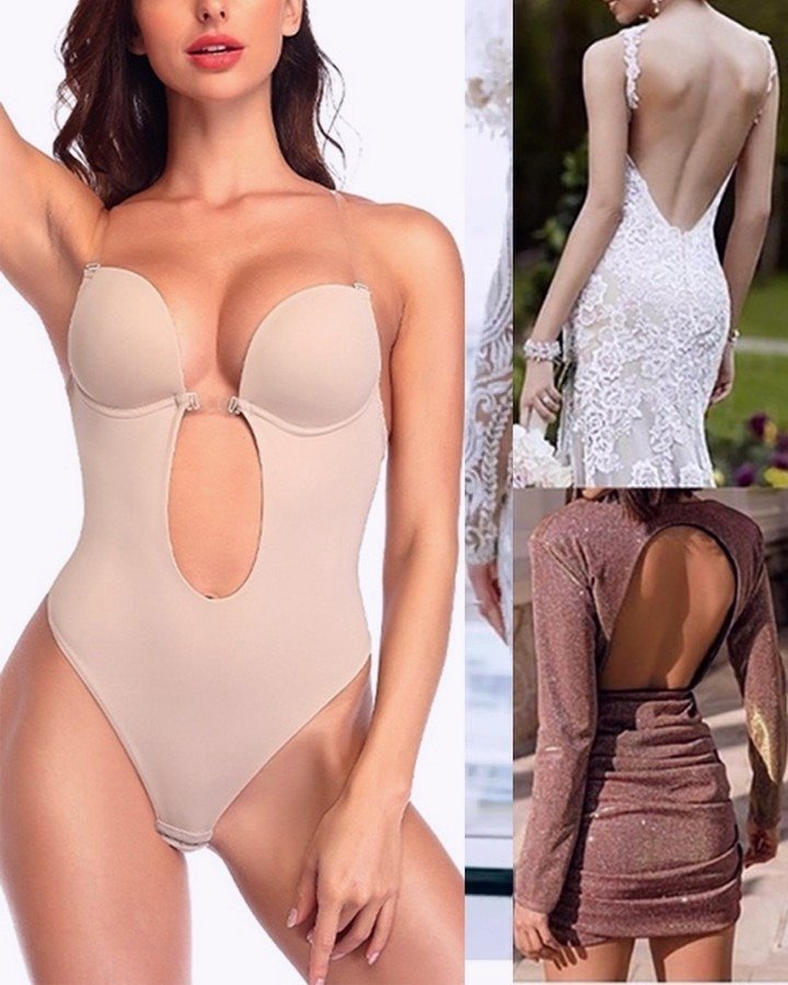 ⭐Buy 2 Free Shipping Plunge Backless Body Shaper Bra