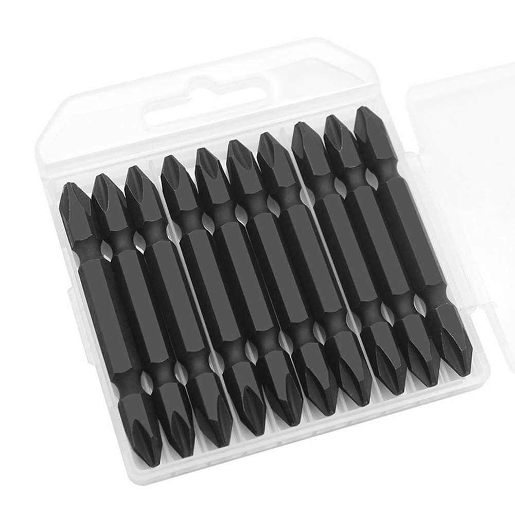 10pcs 65mm Double-ended Cross PH2 Philips Head Magnetic Screwdriver Bits, 501 Original
10pcs 65mm Double-ended Cross PH2 Philips Head Magnetic Screwdriver Bits, 501 Original