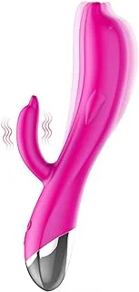 pornhint Pornhint Rabbit Vibrator 6 Powerful Vibrations, PUWCBZE G Spot & Clitoral Vibrator Waterproof USB Rechargeable Adult Massager Sex Toys for Women