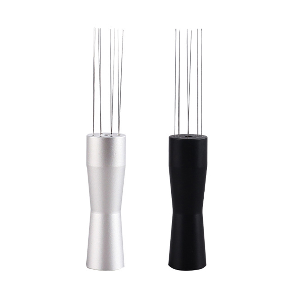 Stainless Steel Coffee Tamper Stirrer Distributor Needle Type Leveler Tool, Black, 501 Original
Stainless Steel Coffee Tamper Stirrer Distributor Needle Type Leveler Tool, Black, 501 Original