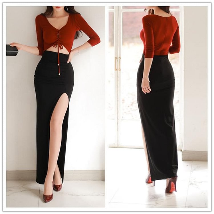 Elegant Laced Hallow Out Dress SP1811936