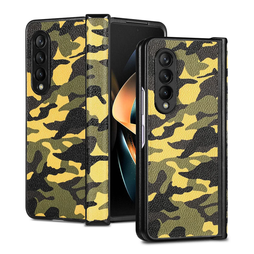 Luxury Camouflage All-Inclusive Drop-Proof Phone Case For Galaxy Z Fold3/Fold4 