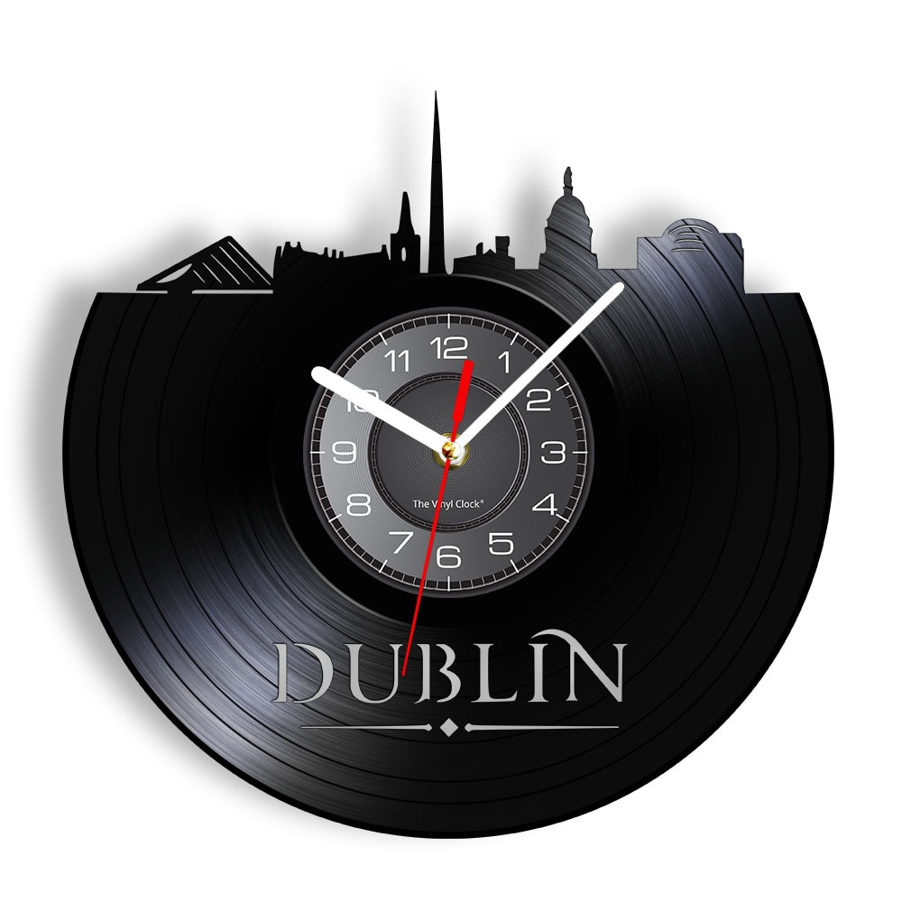 Dublin Skyline Laser Etched Album - Vinyl Record Wall Clock - Without LED, 501 Original
Dublin Skyline Laser Etched Album - Vinyl Record Wall Clock - Without LED, 501 Original