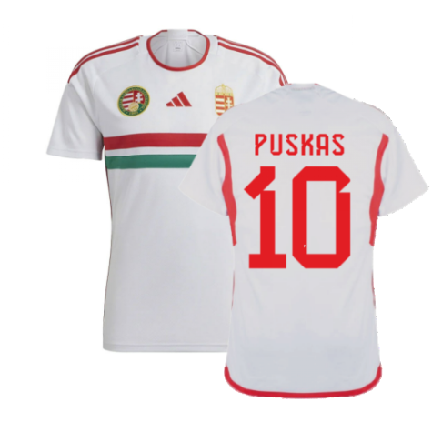 Hungary Ferenc Puskás 10 Away Shirt Kit 2023-2024