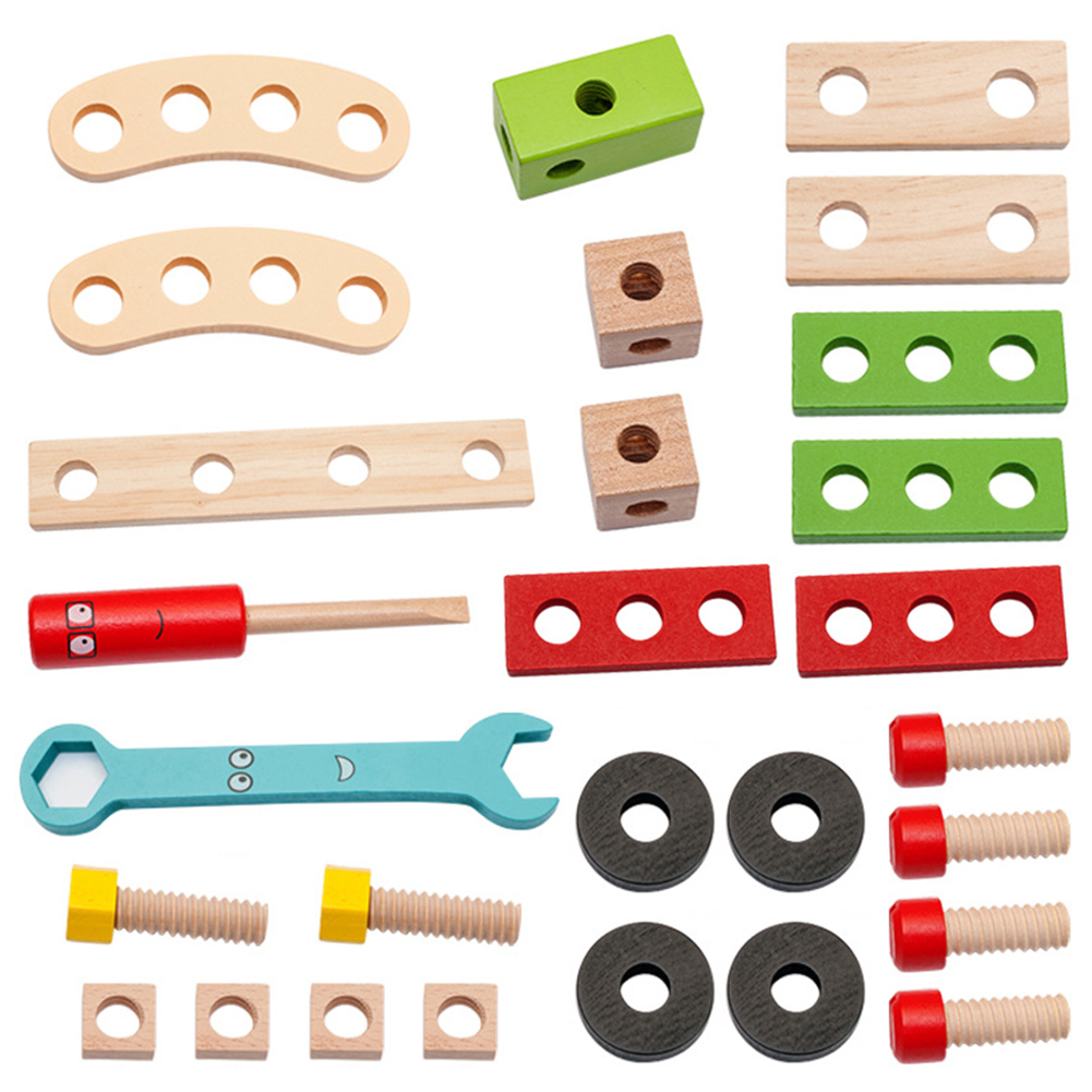 Kids Wooden Toy Repair Kit Screw Driver Toolbox Simulation Play House Toys, 501 Original
Kids Wooden Toy Repair Kit Screw Driver Toolbox Simulation Play House Toys, 501 Original