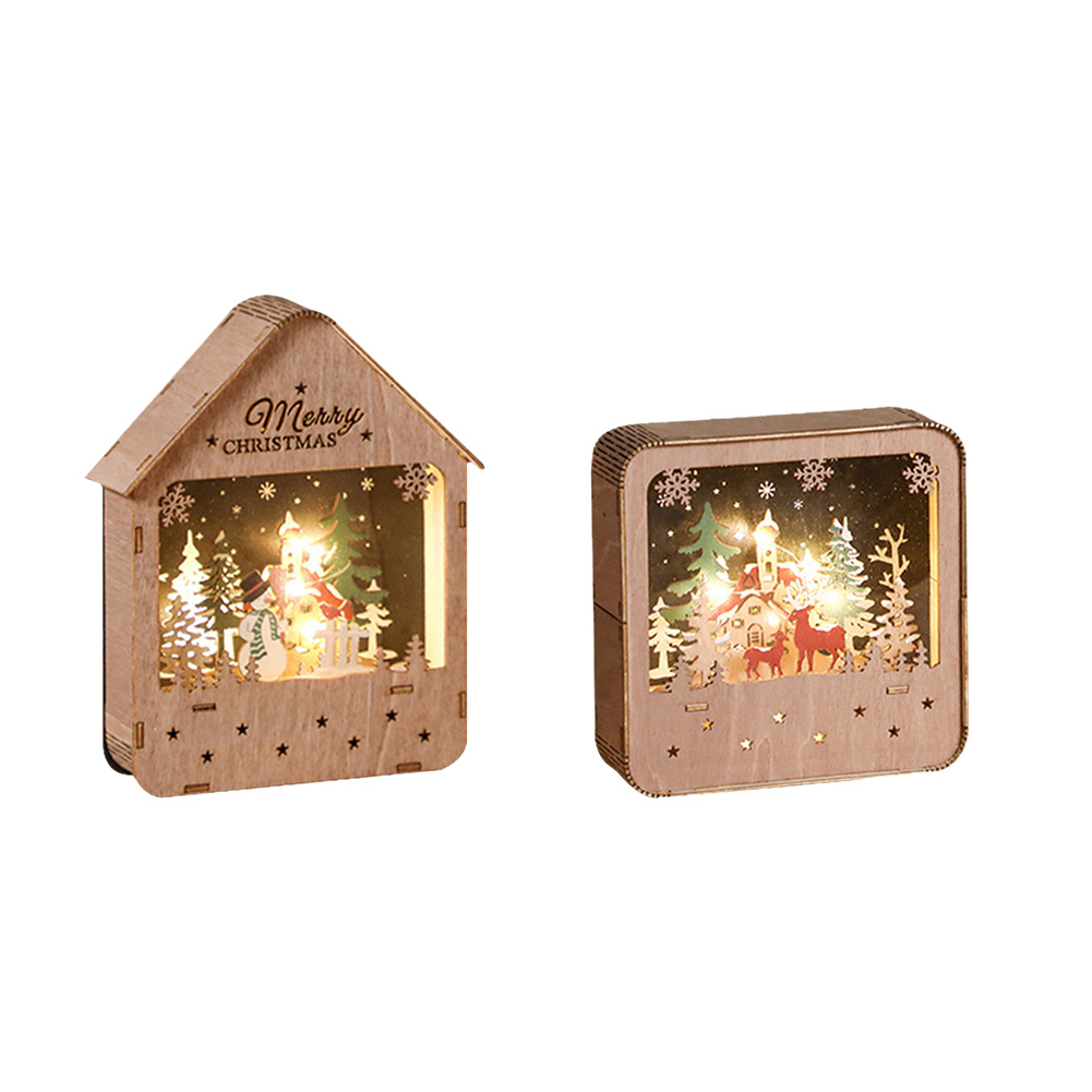 Wooden Santa Claus Cabin LED Night Light Kids Bedside Dimming Night Lamp, Xueren, 501 Original
Wooden Santa Claus Cabin LED Night Light Kids Bedside Dimming Night Lamp, Xueren, 501 Original