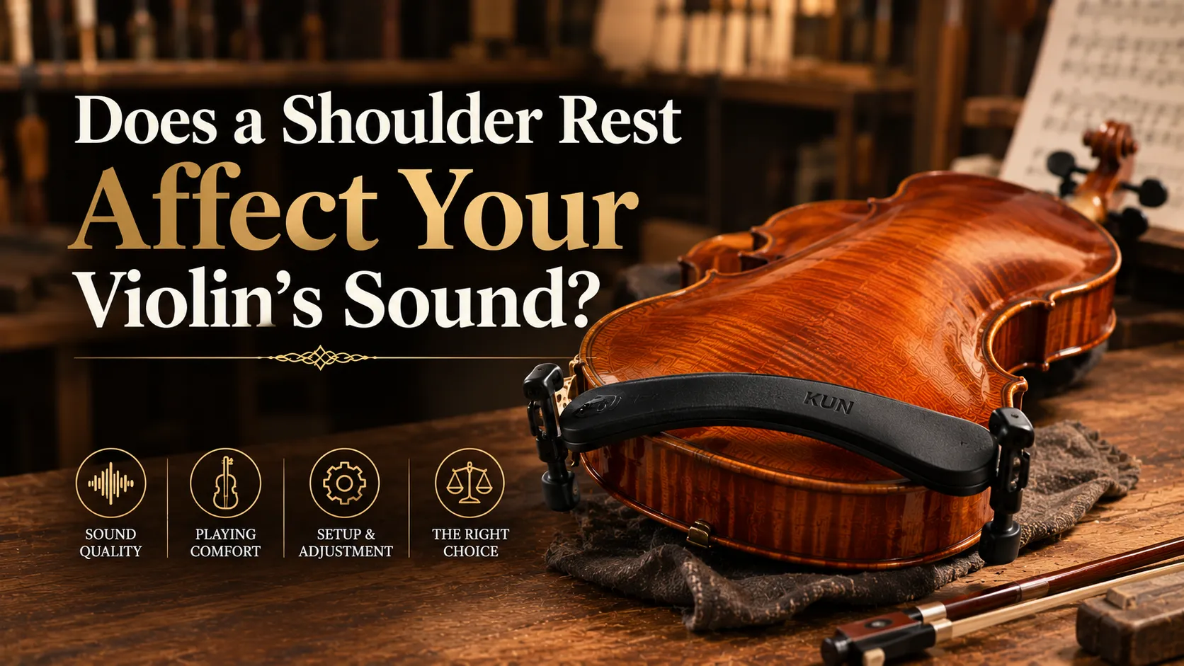 Does a Shoulder Rest Affect Your Violin's Sound?