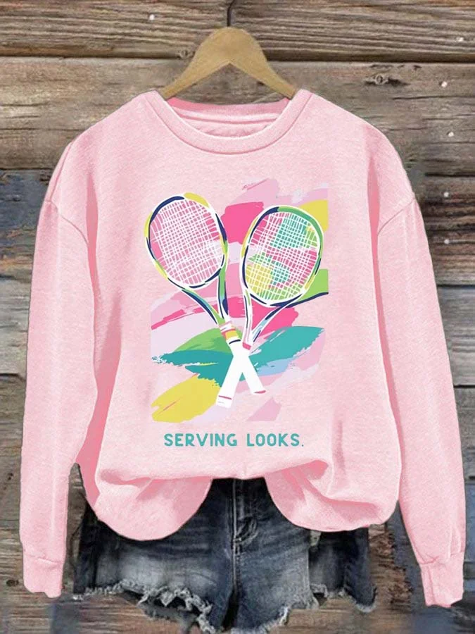 Tennis Player Sweatshirt socialshop