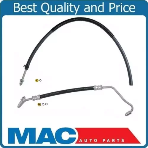 Dronehint Power Steering Pressure Return Hose Line For 80-86 GM Pick Up 2nd Design 2Pc (For: GMC) Parts
