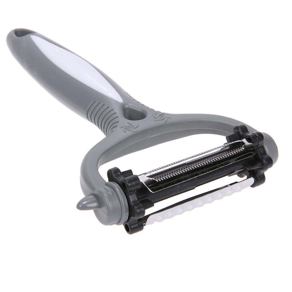 Multi-functional 3 in 1 Blades Rotary Vegetable Fruit Potato Carrot Peeler, Grey, 501 Original
Multi-functional 3 in 1 Blades Rotary Vegetable Fruit Potato Carrot Peeler, Grey, 501 Original
