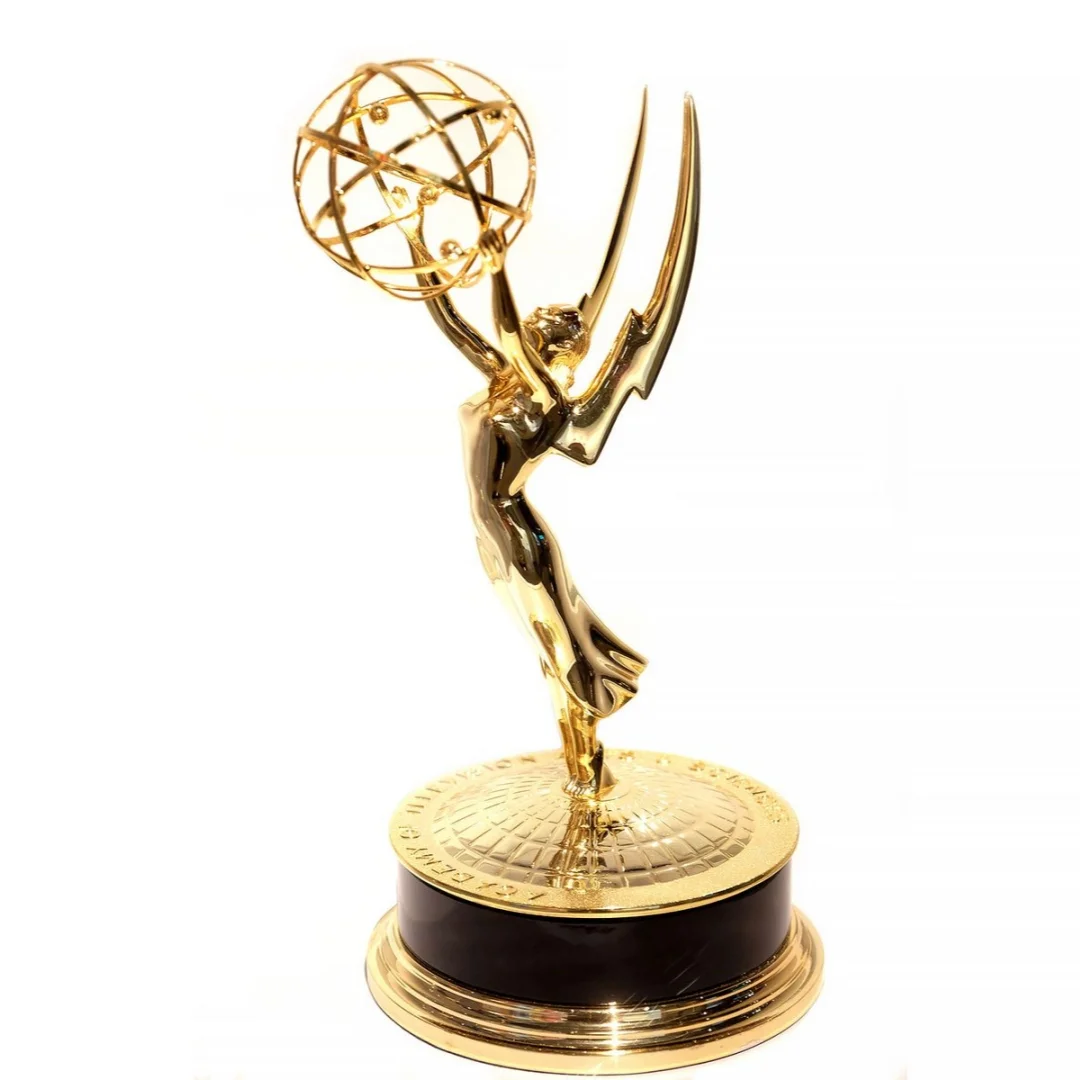 Emmy Awards Television Academy 1:1 Metal Premium Custom Trophies