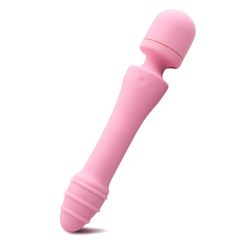 Double Ended Vibration Wand Massager - Rose Toy