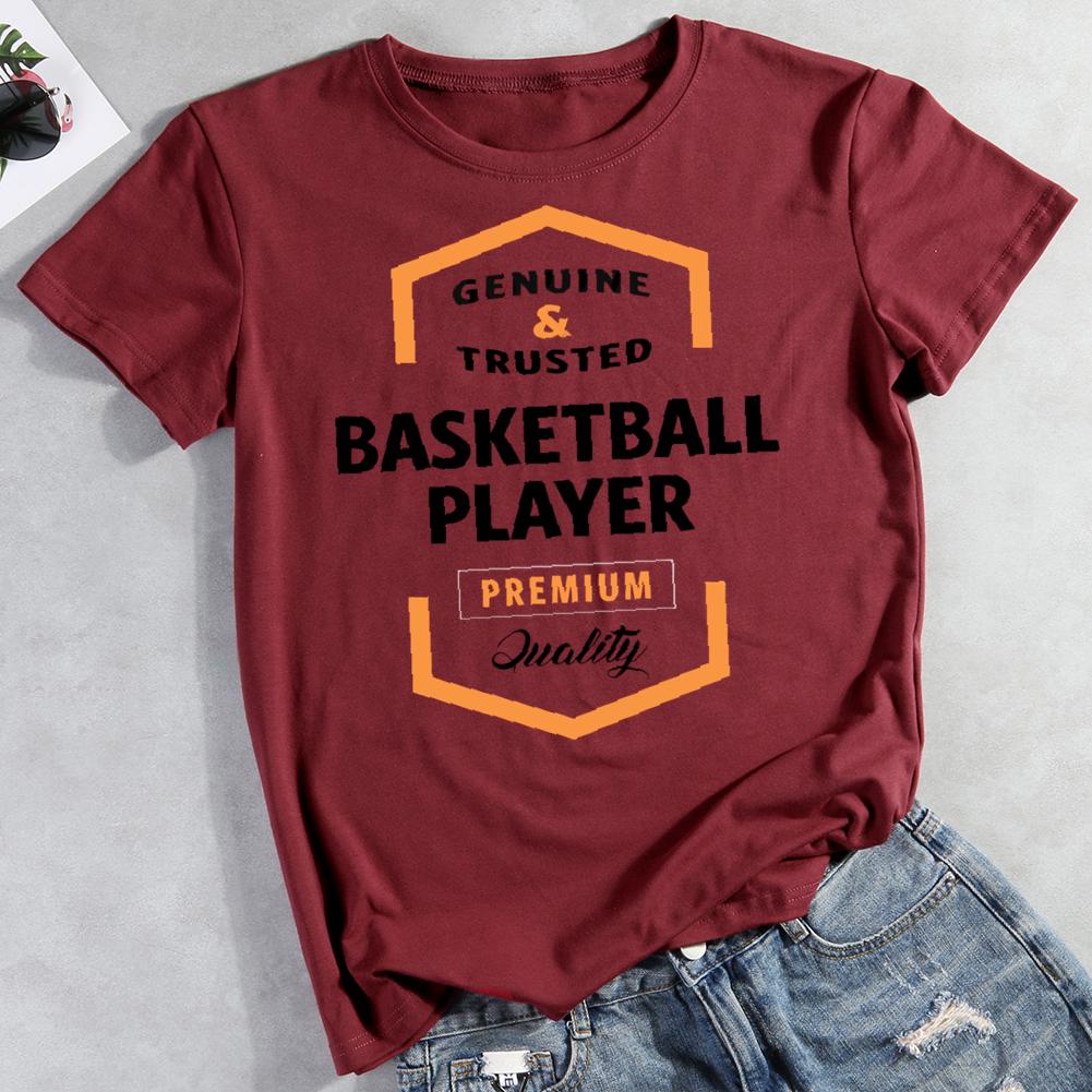 genuine trusted basketball player premium quality Round Neck T-shirt-0021880-Guru-buzz