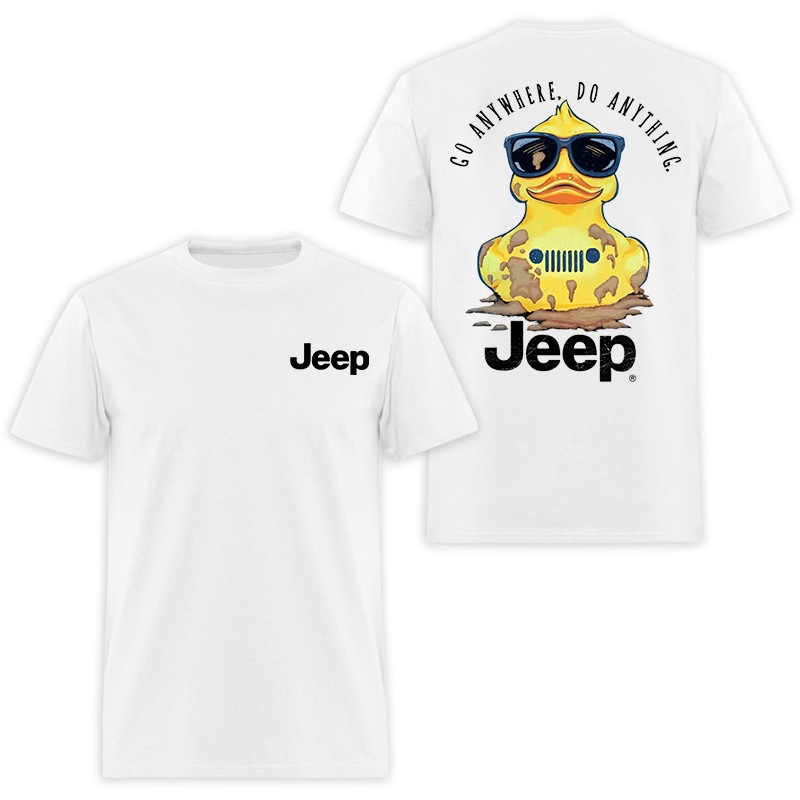 Go Anywhere, Do Anything Jeep Printed Men's T-shirt - Devcarry