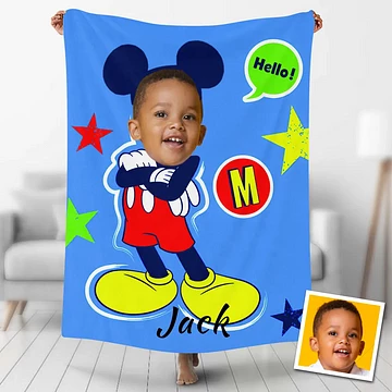 Custom Blanket Personalized Kids Gifts | Makemesurprise®