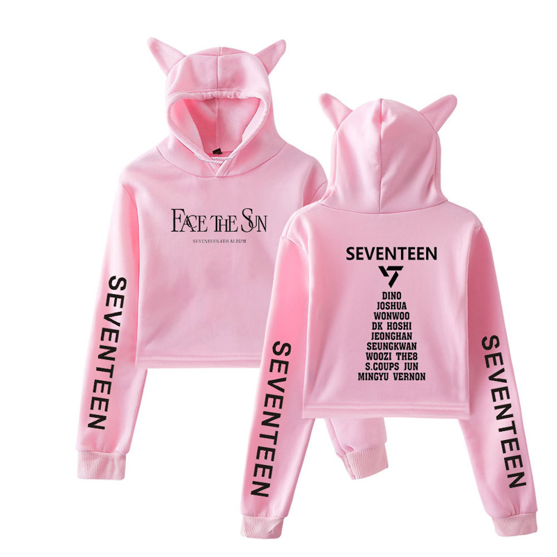 SEVENTEEN Face The Sun Cat Ear Hoodie