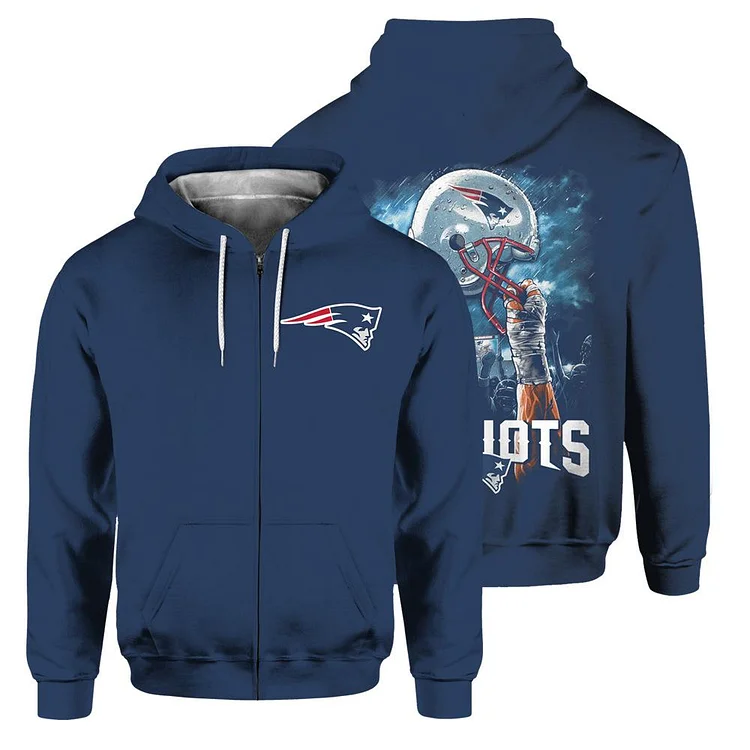 New England Patriots Limited Edition Zip-Up Hoodie