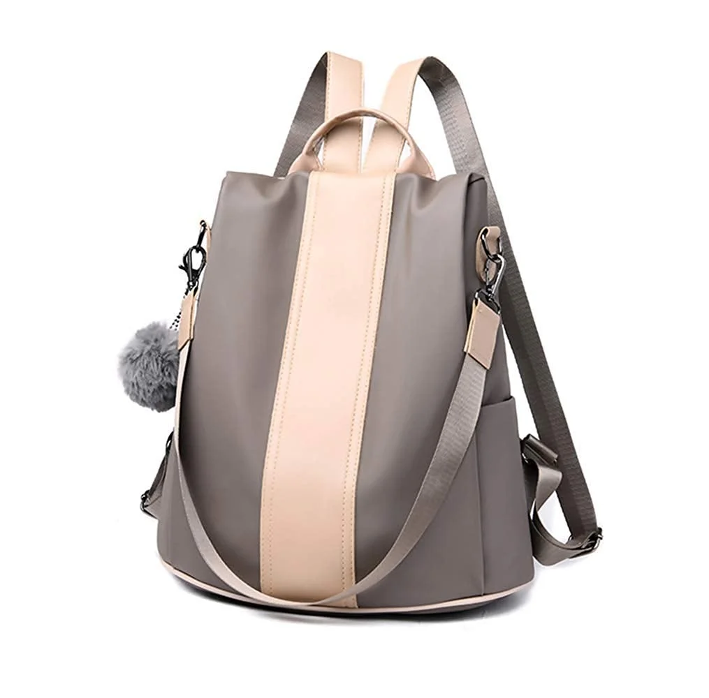 Women Backpack Purse PU Leather Anti-theft Casual Daypack Ladies Rucksack Shoulder Bags