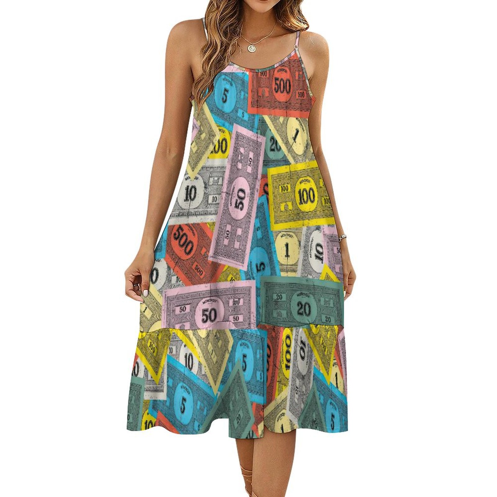 vintage summer beach dress Women Vintage Loose A-line 100% Cotton V-neck Spring Summer Beach Styl   Frimunt Clothing Co