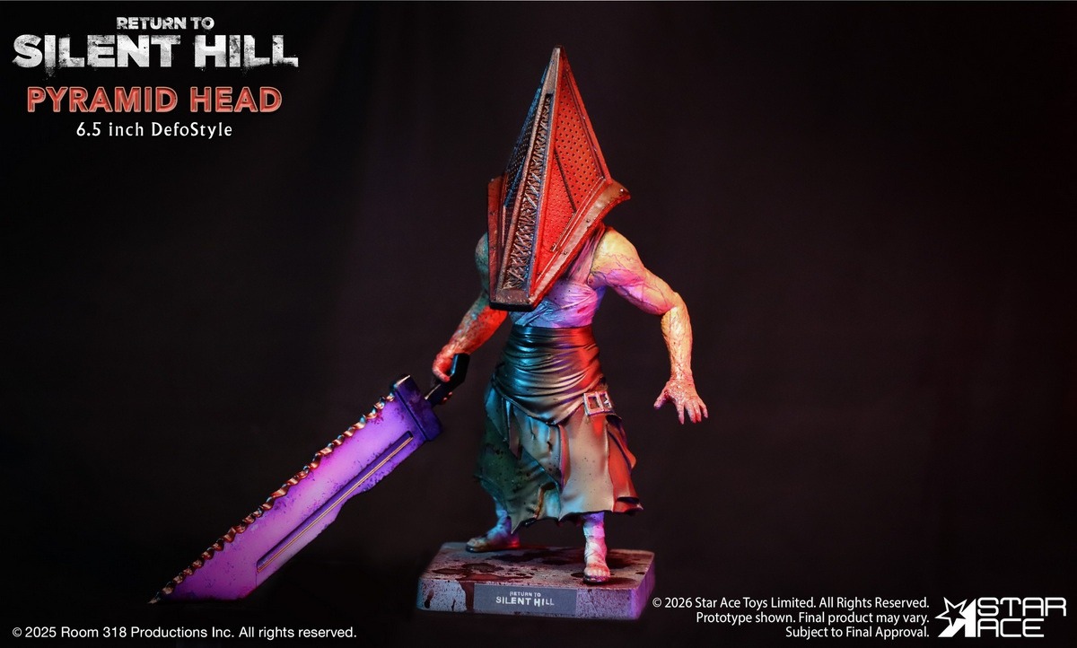 Star Ace Toys - Return to Silent Hill - Pyramid Head X Bubble Head Nurse DefoStyle Figure SA7016 SA7017 SA7018 (Licensed)-