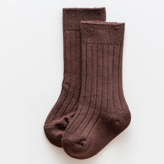 【0-3Y】Baby's Cute Solid Color Soft And Warm Socks