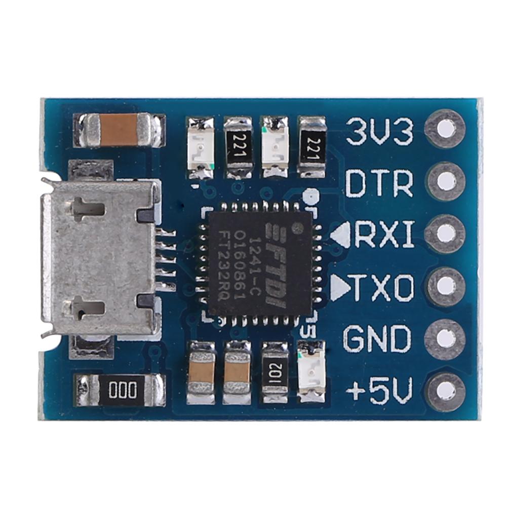 FT232 Module USB to TTL Serial FT232RQ MICRO Port Module Compatible FT232RL, 501 Original
FT232 Module USB to TTL Serial FT232RQ MICRO Port Module Compatible FT232RL, 501 Original