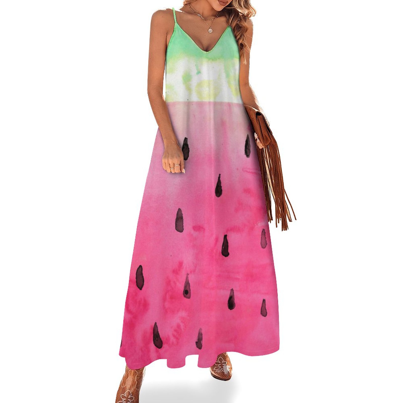 maxi dress slip Women's Eris Slip Dress in Brown, Size Large by Greyson Clothiers