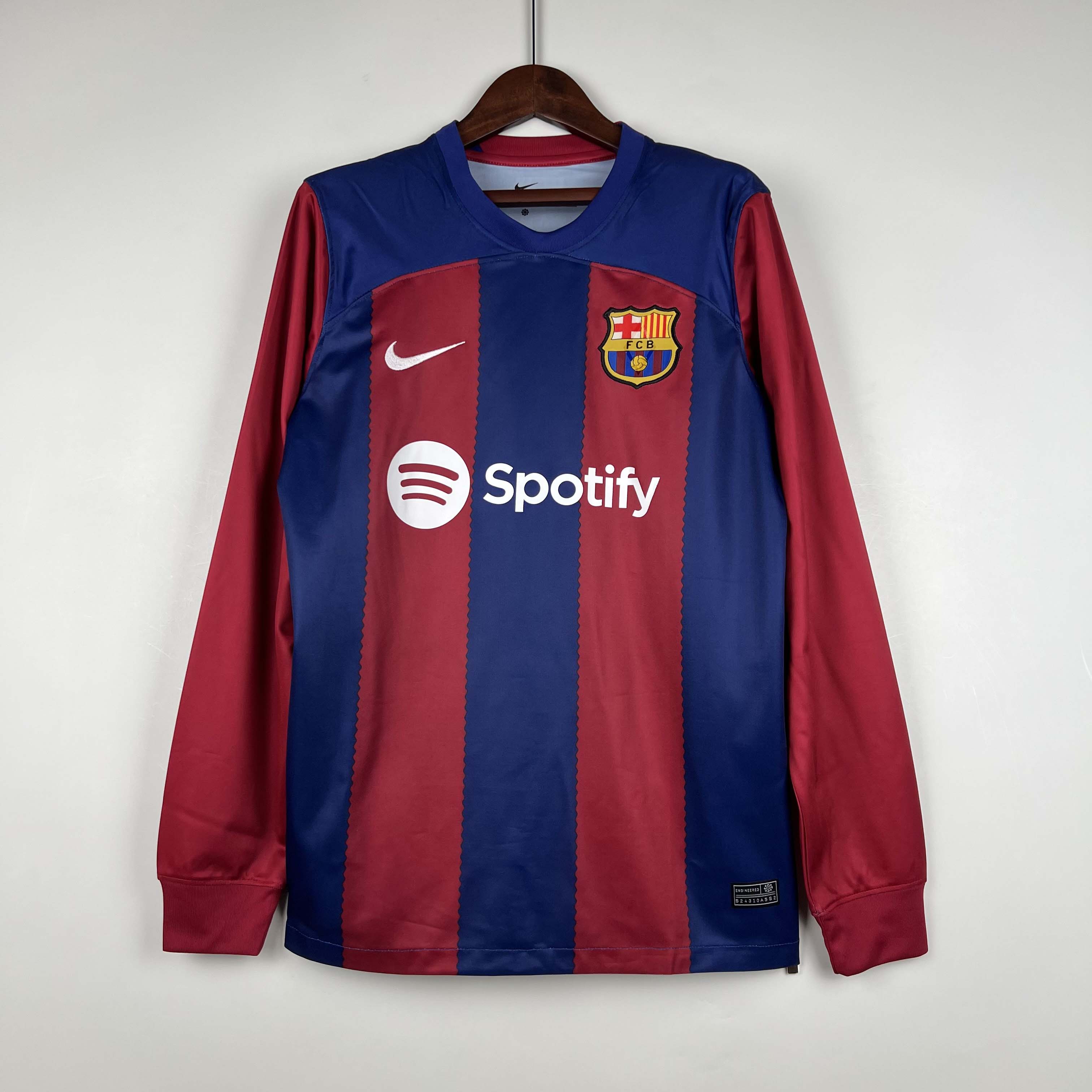America Soccer 2023 2024 Player Tight Shirt: Long Sleeve Football
