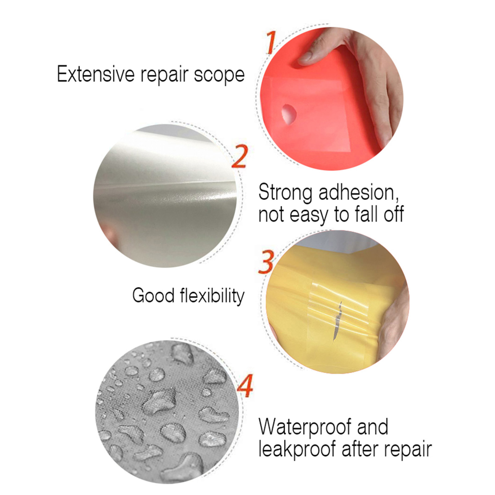 Inflatable Repair Kit Swimming Ring Waterproof Adhesive Repair Pads, 10pcs, 501 Original
Inflatable Repair Kit Swimming Ring Waterproof Adhesive Repair Pads, 10pcs, 501 Original