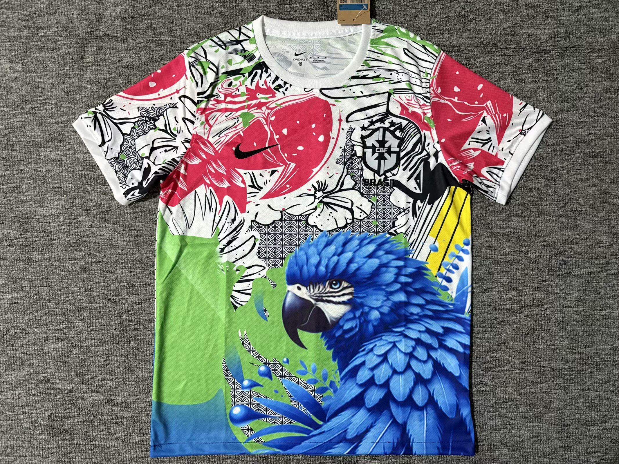 2025/2026 Brazil Parrot blue and red Football Shirt 1:1 Thai Quality jersey|football shirt|football kit