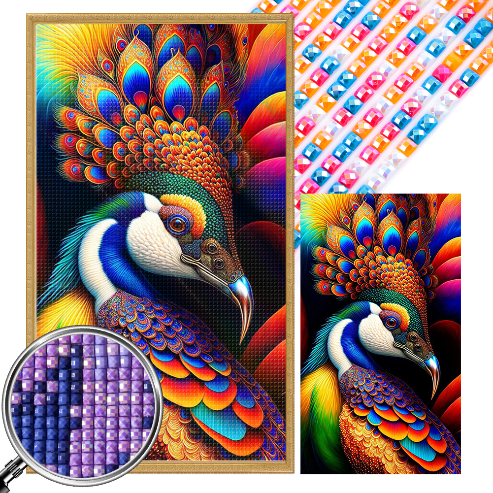 Diamond Art - Peacock