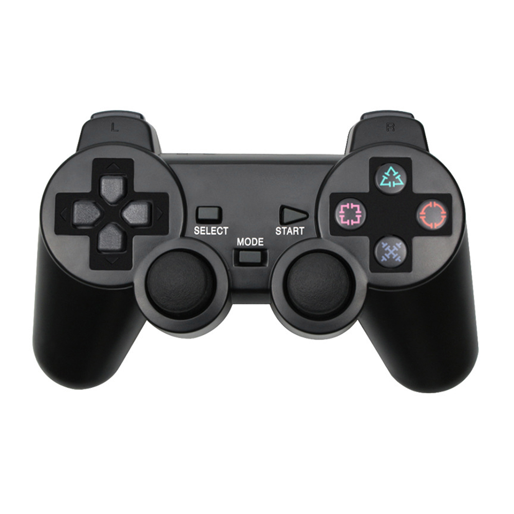 Double Vibration Wireless Controller Gamepad for Sony PS2 Joystick (Black), 501 Original
Double Vibration Wireless Controller Gamepad for Sony PS2 Joystick (Black), 501 Original