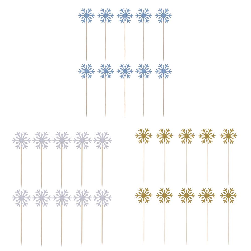 10pcs Cake Toppers Handmade Snowflake Cupcake Toppers Wedding Party Decor, Gold, 501 Original
10pcs Cake Toppers Handmade Snowflake Cupcake Toppers Wedding Party Decor, Gold, 501 Original
