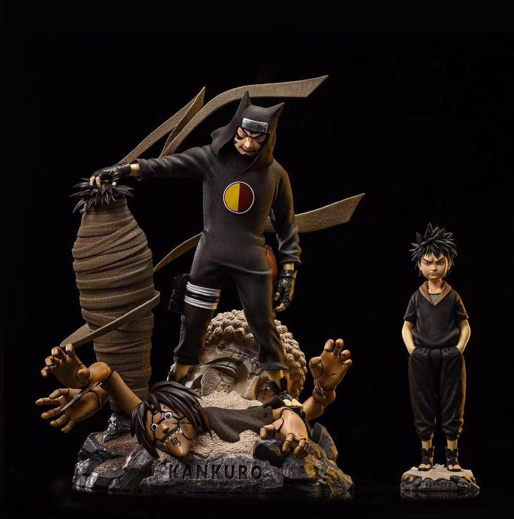 1/6 Scale Kankuro Naruto Resin Statue Jie Mo China Studio [PreOrder]