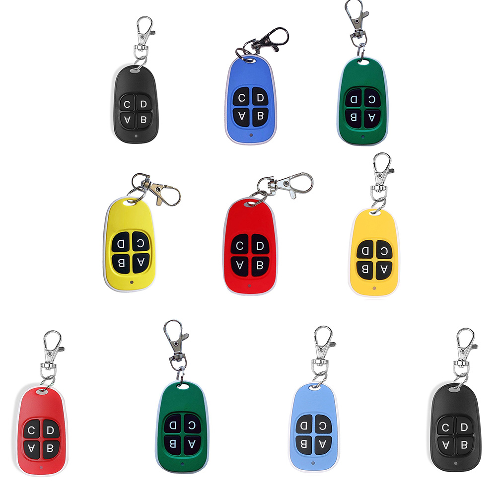 315/433MHz Remote Control 4 Keys Copy Cloning Duplicator for Garage Door, Blue 315mhz, 501 Original
315/433MHz Remote Control 4 Keys Copy Cloning Duplicator for Garage Door, Blue 315mhz, 501 Original
