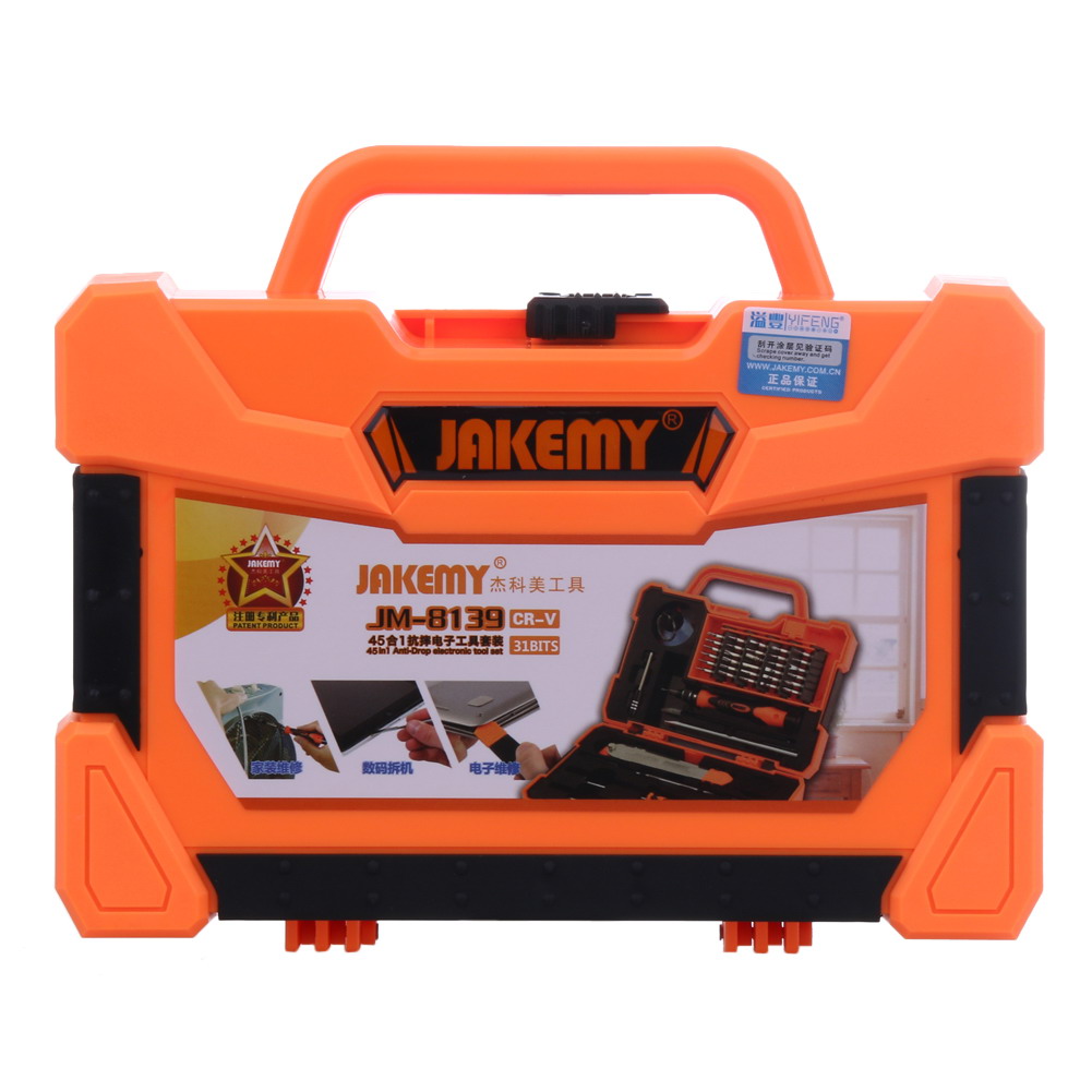 45 in 1 Professional Screwdriver Set Precise Hand Repair Kit Opening Tools-112389, 501 Original
45 in 1 Professional Screwdriver Set Precise Hand Repair Kit Opening Tools-112389, 501 Original
