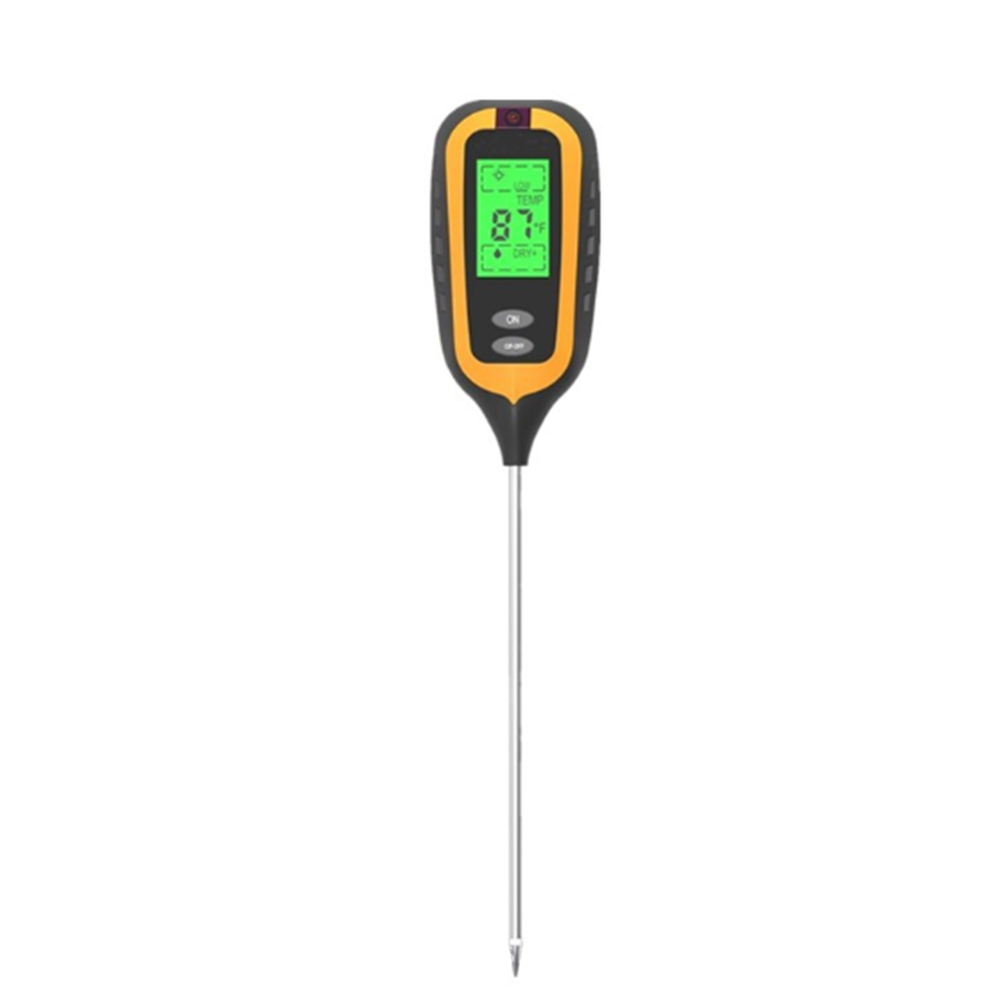 4 in 1 Digital PH Meter Soil Moisture Sunlight Tester for Plant Flower Tool, 501 Original
4 in 1 Digital PH Meter Soil Moisture Sunlight Tester for Plant Flower Tool, 501 Original