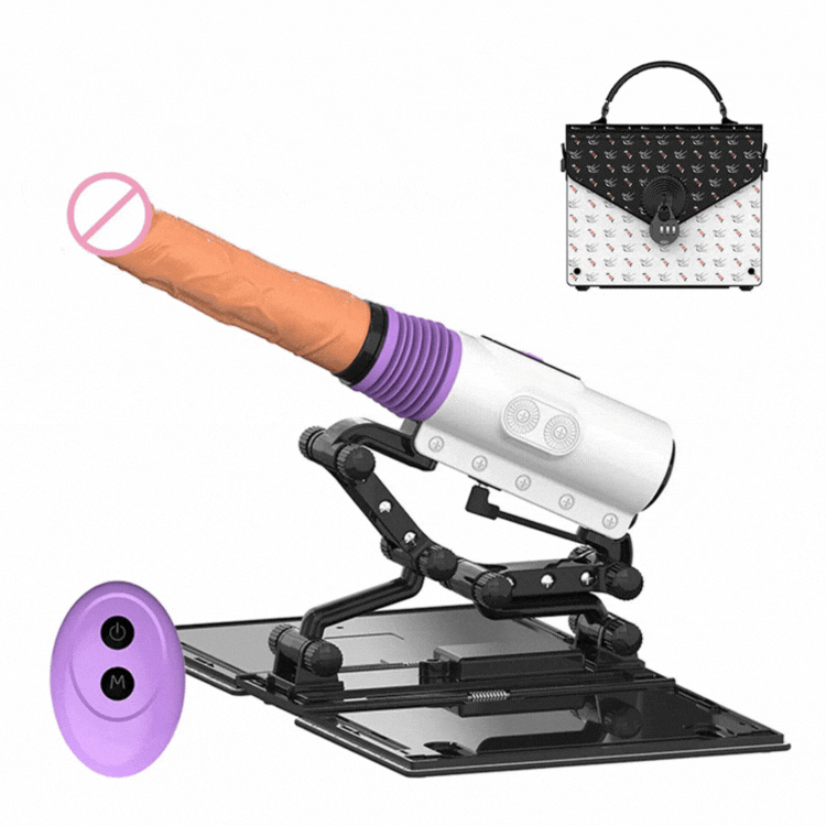 Lurevibe Leather Bag Machine X X Sex Machine Masturbation Pumping