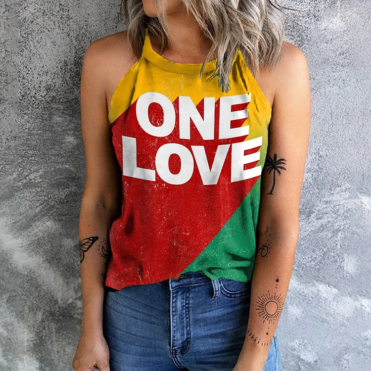 Black Pride One Love Tank Top