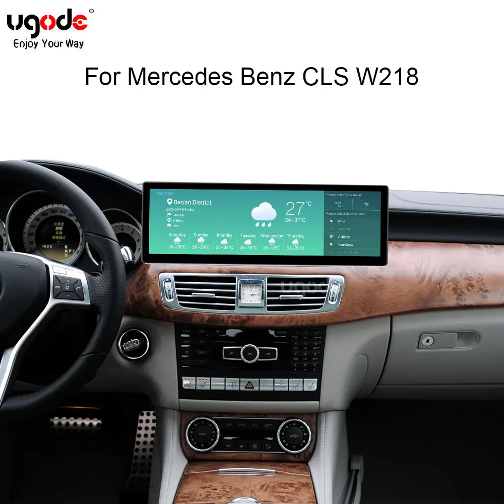 14,9 Zoll für Mercedes Benz CLS W218 2010-2017 Jahr Apple CarPlay Android Auto Display Monitor Upgrade Autoradio Stereo