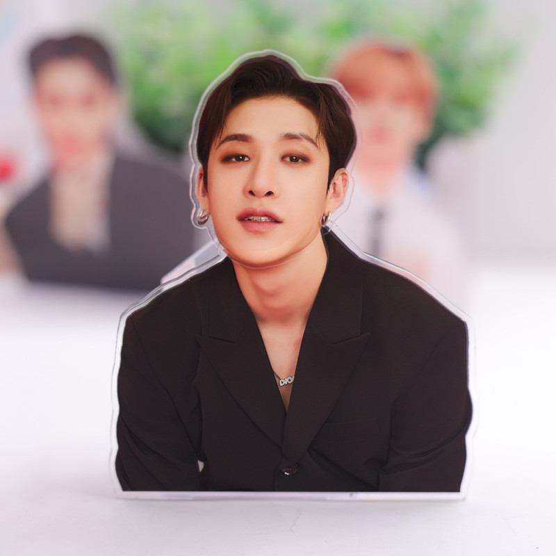 Stray Kids Photo Shakeable Head Stand