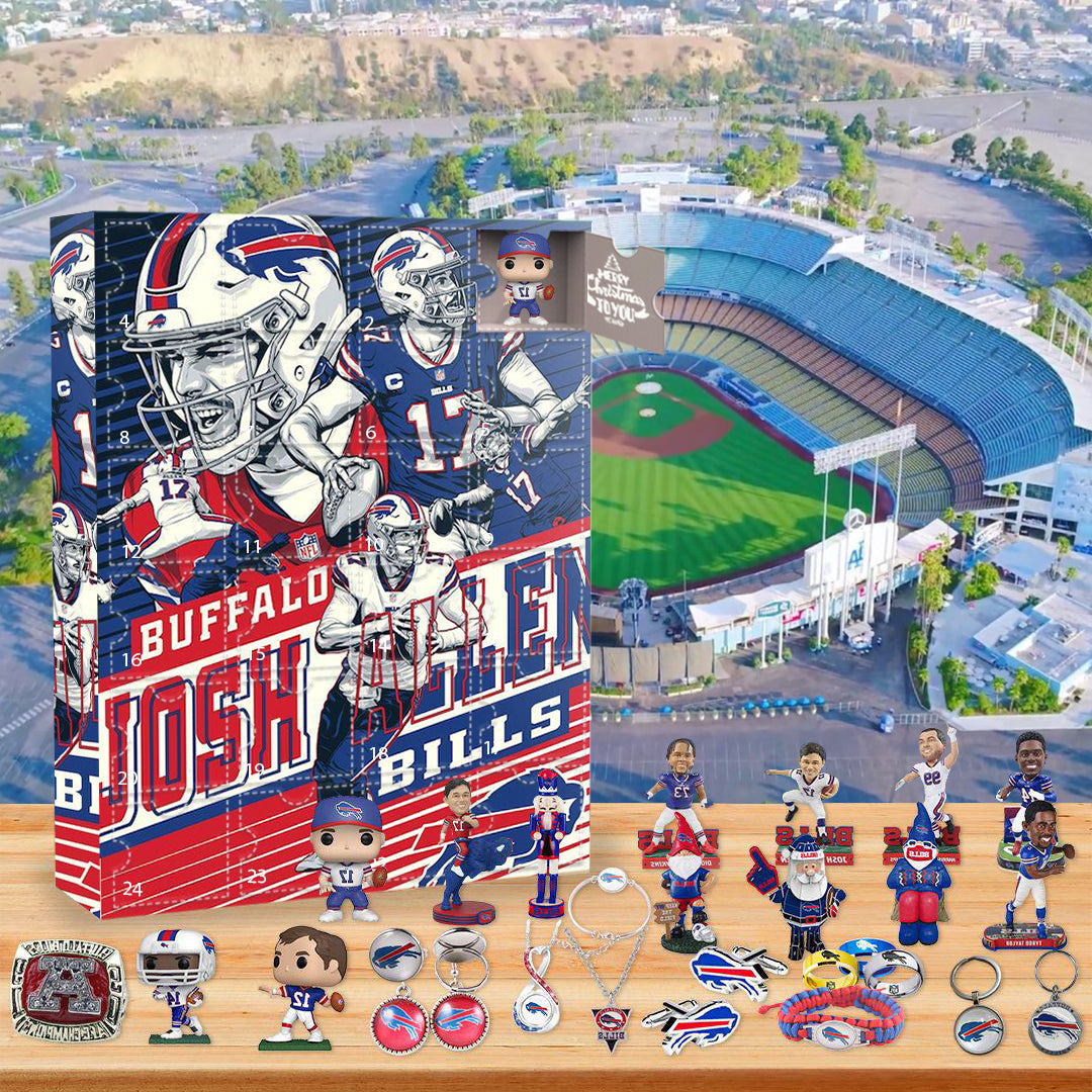 Buffalo Bills Advent Calendar -- The One With 24 Little Doors