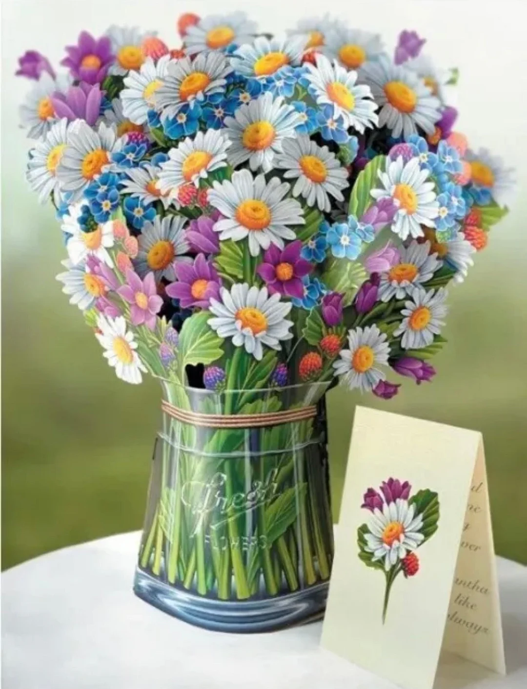 Mother’s Day Pop Up Flowers (inc card)