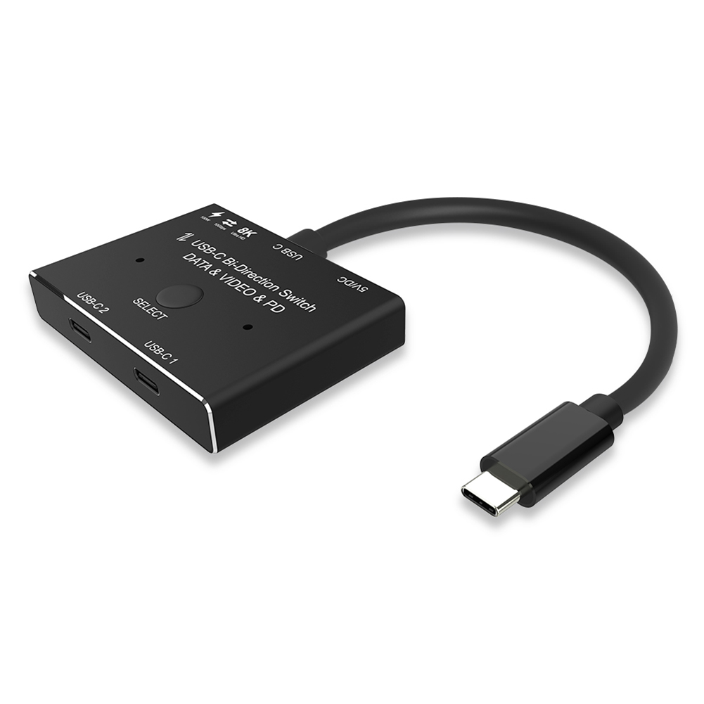 USB 3.1 Gen 2 Type C Switch Splitter 8K 30Hz 10Gbps Data Transfer 100W PD, 501 Original
USB 3.1 Gen 2 Type C Switch Splitter 8K 30Hz 10Gbps Data Transfer 100W PD, 501 Original