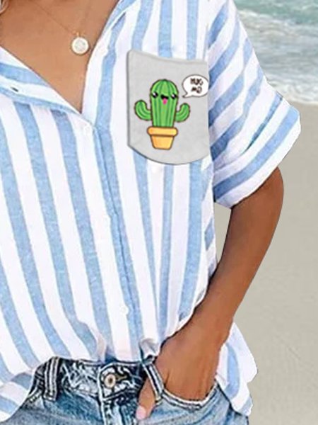 Bestdealfriday Casual Beach Holiday Sleeve Shirt 9343404