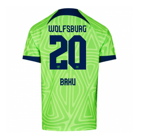 VFL Wolfsburg Ridle Baku 20 Home Shirt Kit 2022-2023